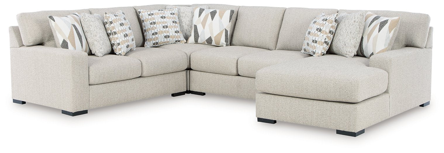 Laurelgrove Sectional with Chaise - Furniture 4 Less (Jacksonville, NC)