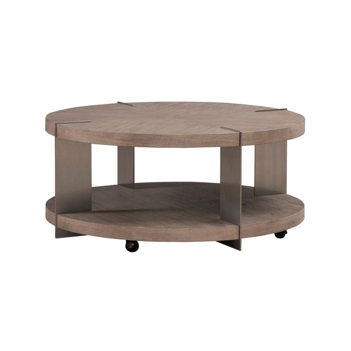Harlow Round Cocktail Table - Furniture 4 Less (Jacksonville, NC)