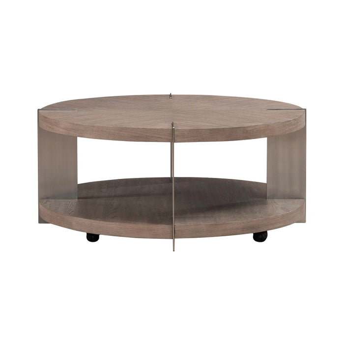 Harlow Round Cocktail Table - Furniture 4 Less (Jacksonville, NC)