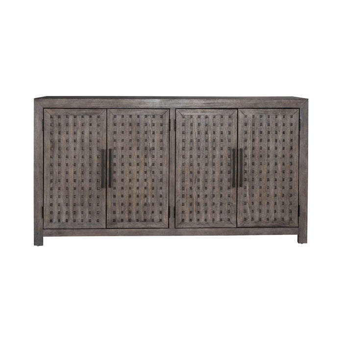 Liberty Furniture Winslow Accent Buffet in Smokey Ash EST SHIP TIME APPX 4 WEEKS - Furniture 4 Less (Jacksonville, NC)