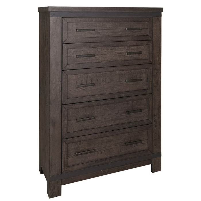 Thornwood Hills King Two Sided Storage Bed, Dresser & Mirror, Chest, Night Stand - Furniture 4 Less (Jacksonville, NC)