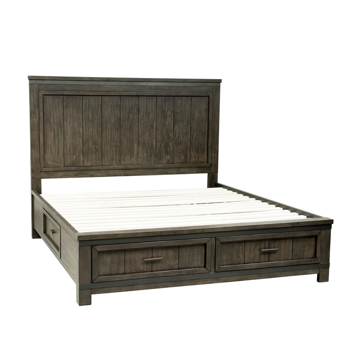 Thornwood Hills Queen Two Sided Storage Bed, Dresser & Mirror, Chest, Night Stand - Furniture 4 Less (Jacksonville, NC)