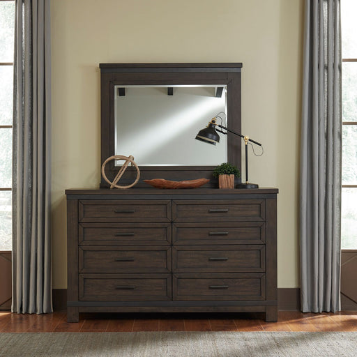 Thornwood Hills Queen Bookcase Bed, Dresser & Mirror, Night Stand - Furniture 4 Less (Jacksonville, NC)