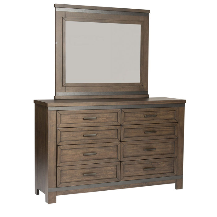 Thornwood Hills Queen Panel Bed, Dresser & Mirror, Chest - Furniture 4 Less (Jacksonville, NC)