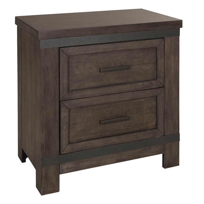 Thornwood Hills Queen Panel Bed, Dresser & Mirror, Chest, Night Stand - Furniture 4 Less (Jacksonville, NC)