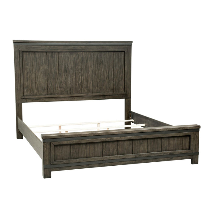 Thornwood Hills Queen Panel Bed, Dresser & Mirror, Night Stand - Furniture 4 Less (Jacksonville, NC)