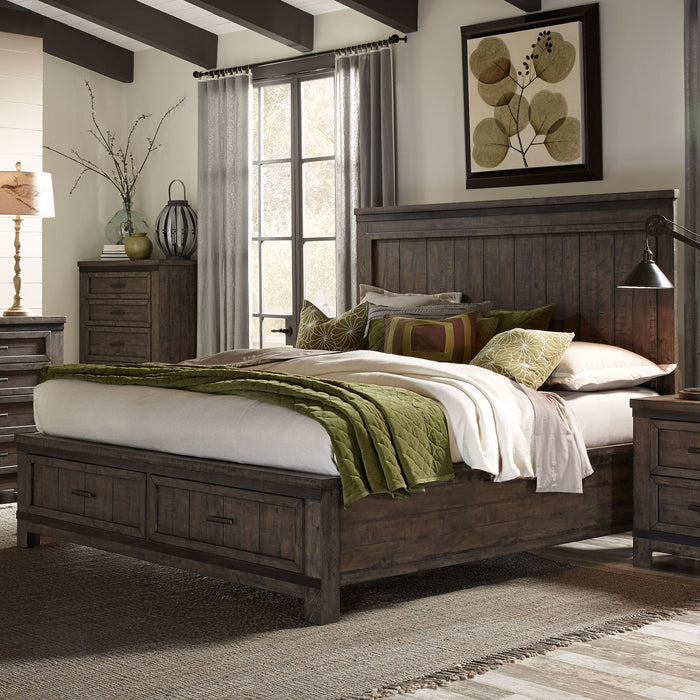 Thornwood Hills Queen Storage Bed - Furniture 4 Less (Jacksonville, NC)