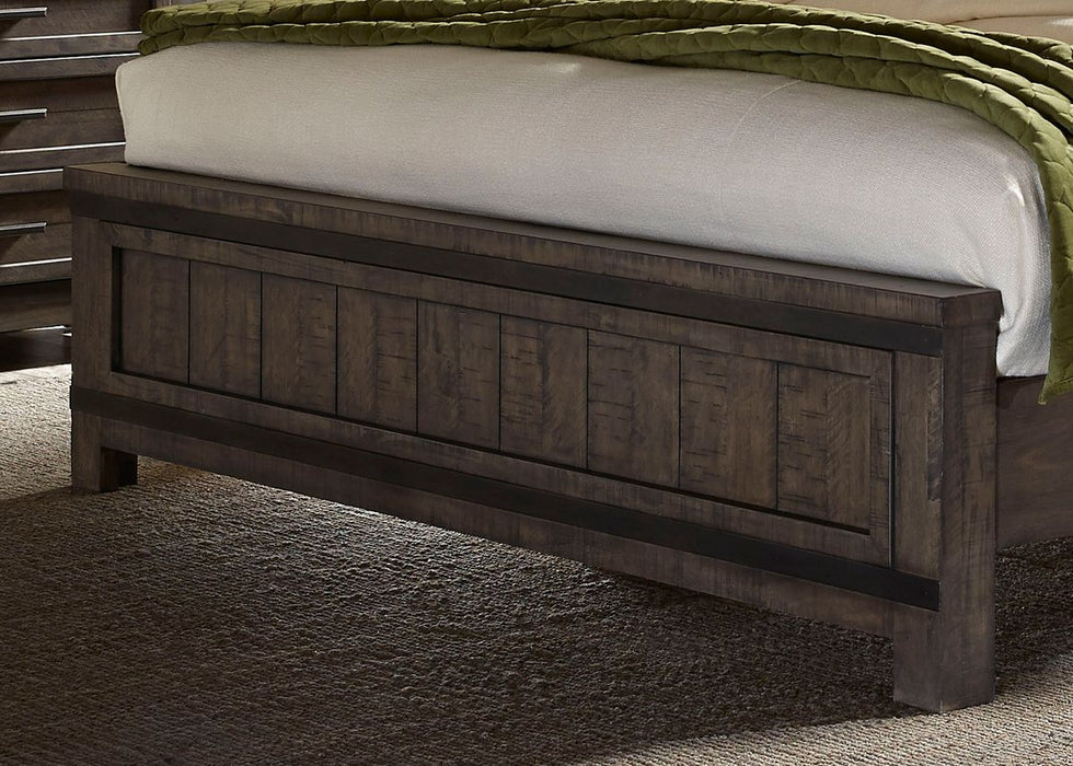 Liberty Thornwood Hills Queen Panel Bed in Rock Beaten Gray 759-BR-QPB - Furniture 4 Less (Jacksonville, NC)