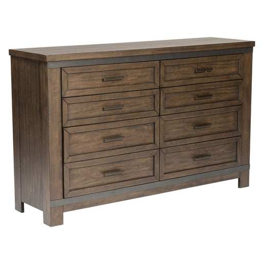 Thornwood Hills Drawer Dresser in Rock Beaten Gray - Furniture 4 Less (Jacksonville, NC)