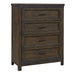 Thornwood Hills 4 Drawer Chest in Rock Beaten Gray - Furniture 4 Less (Jacksonville, NC)