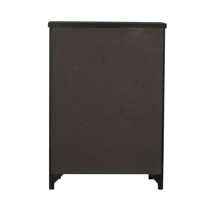 Thornwood Hills 5-Drawer Chest in Rock Beaten Gray - Furniture 4 Less (Jacksonville, NC)
