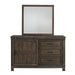 Thornwood Hills Full Bookcase Bed, Dresser & Mirror - Furniture 4 Less (Jacksonville, NC)