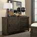 Thornwood Hills Full Bookcase Bed, Dresser & Mirror - Furniture 4 Less (Jacksonville, NC)