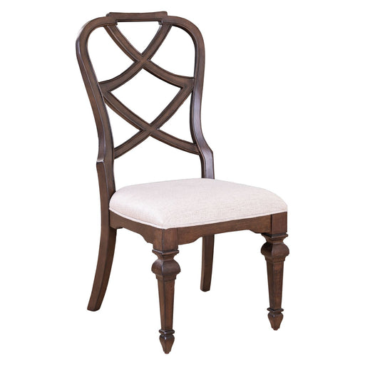 Provence Park Wood Back Side Chair (RTA) - Furniture 4 Less (Jacksonville, NC)