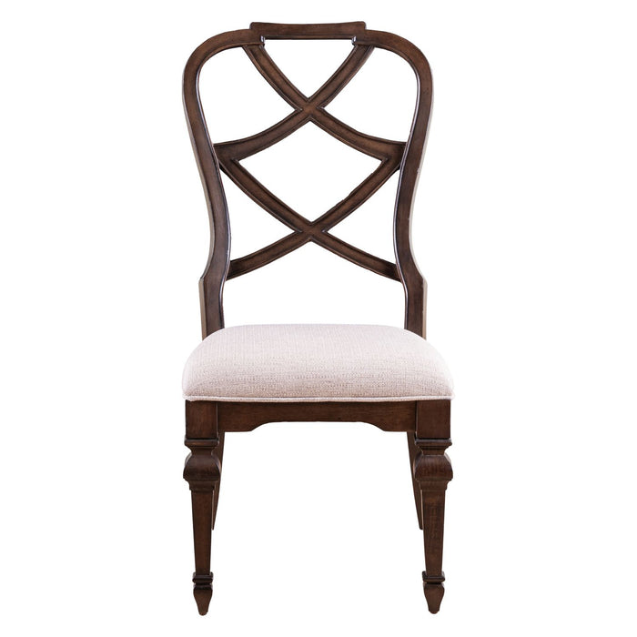 Provence Park Wood Back Side Chair (RTA) - Furniture 4 Less (Jacksonville, NC)