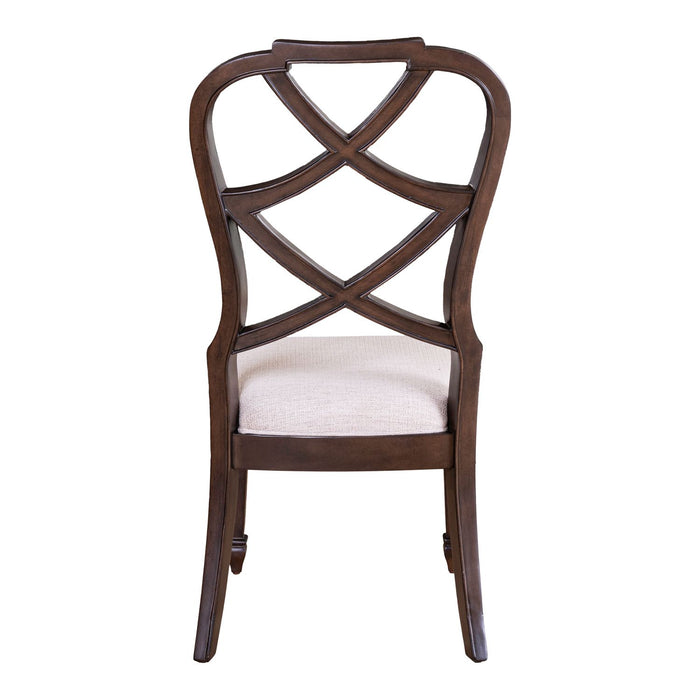 Provence Park Wood Back Side Chair (RTA) - Furniture 4 Less (Jacksonville, NC)