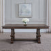 Provence Park Trestle Table Set - Furniture 4 Less (Jacksonville, NC)
