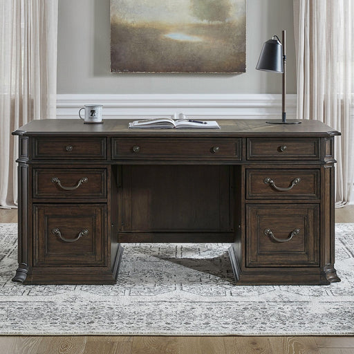 Provence Park Jr Executive Desk - Furniture 4 Less (Jacksonville, NC)