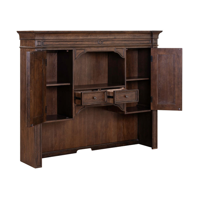 Provence Park Jr Executive Credenza Hutch - Furniture 4 Less (Jacksonville, NC)