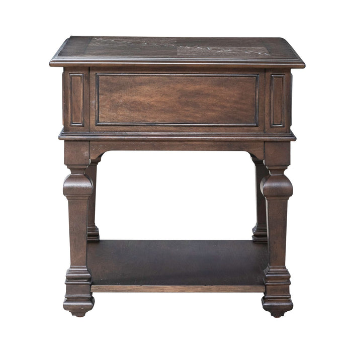 Provence Park Drawer End Table - Furniture 4 Less (Jacksonville, NC)