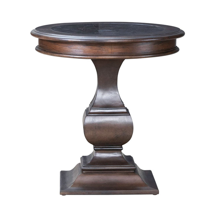 Provence Park Round End Table - Furniture 4 Less (Jacksonville, NC)