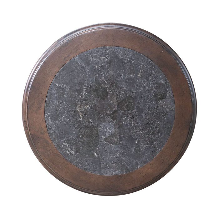 Provence Park Round End Table - Furniture 4 Less (Jacksonville, NC)