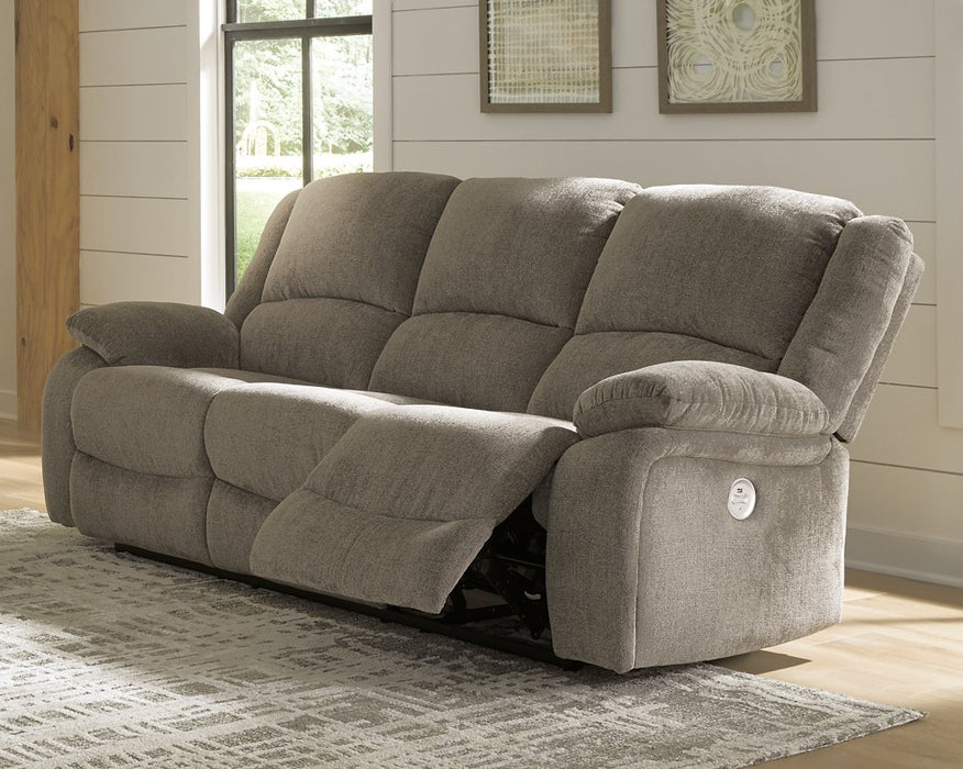 Draycoll Power Reclining Sofa - Furniture 4 Less (Jacksonville, NC)