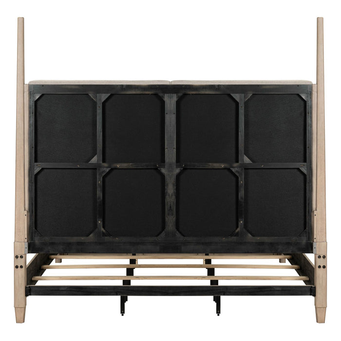 Proximity Place King California Poster Bed - Furniture 4 Less (Jacksonville, NC)