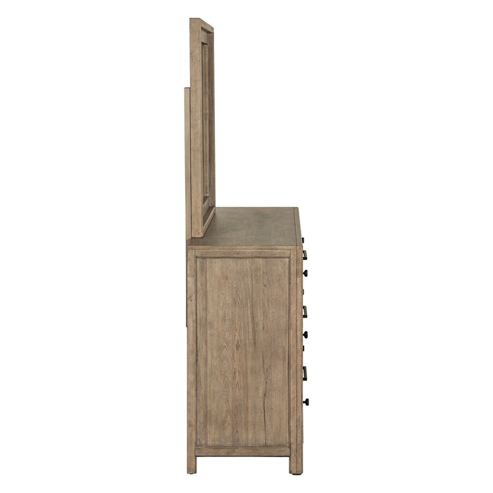 Proximity Place Dresser & Mirror - Furniture 4 Less (Jacksonville, NC)