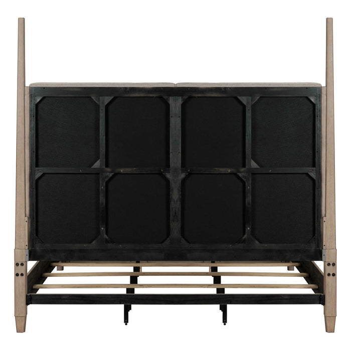 Proximity Place King Poster Bed - Furniture 4 Less (Jacksonville, NC)