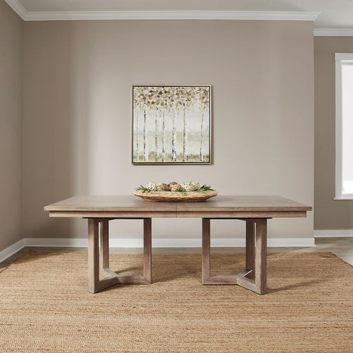 Proximity Place Double Pedestal Table Set - Furniture 4 Less (Jacksonville, NC)