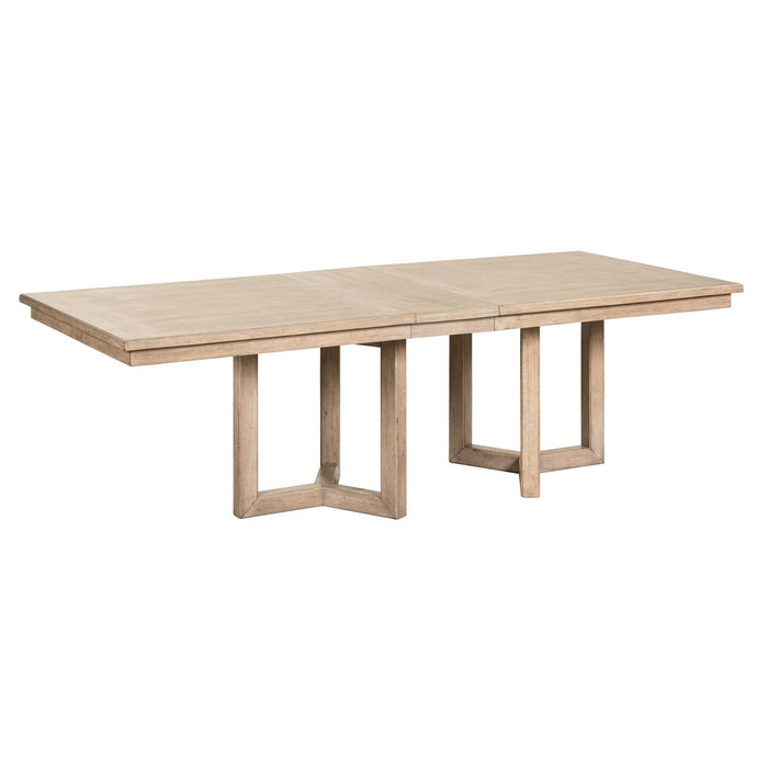 Proximity Place Double Pedestal Table Set - Furniture 4 Less (Jacksonville, NC)