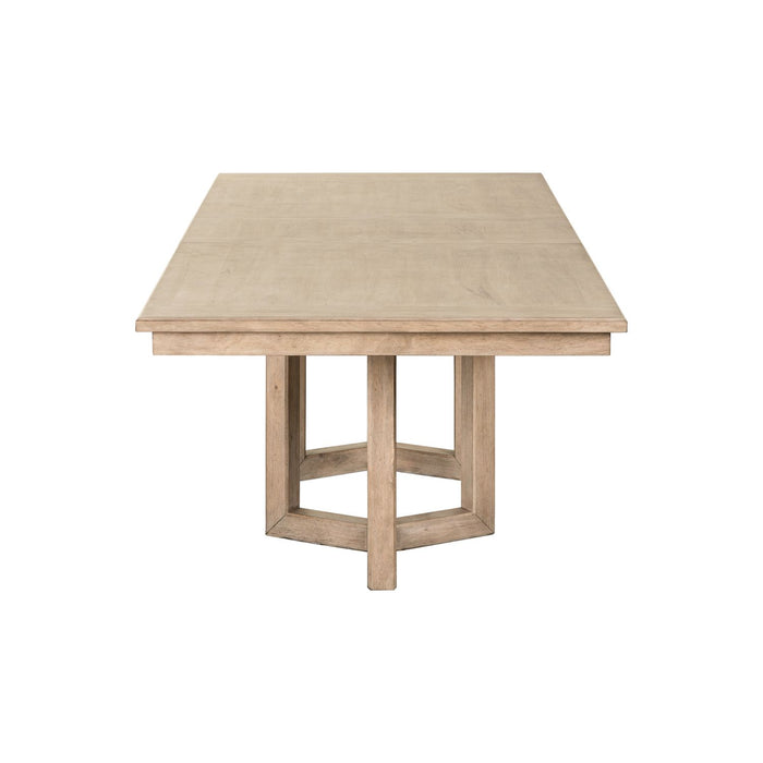 Proximity Place Double Pedestal Table Set - Furniture 4 Less (Jacksonville, NC)