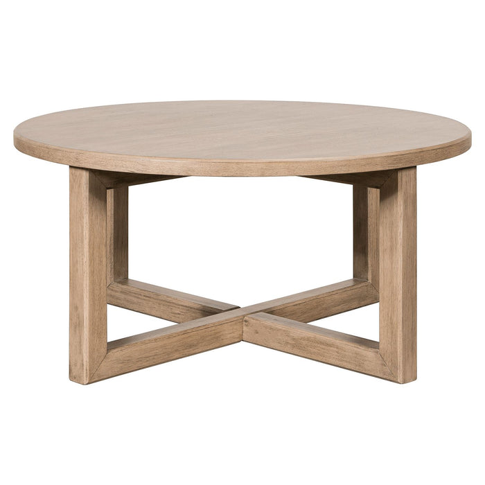 Proximity Place Round Cocktail Table - Furniture 4 Less (Jacksonville, NC)
