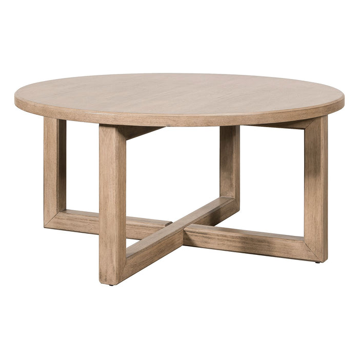 Proximity Place Round Cocktail Table - Furniture 4 Less (Jacksonville, NC)