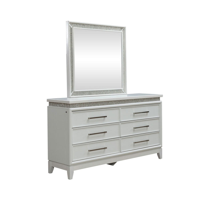 Reflections Dresser & Mirror - Furniture 4 Less (Jacksonville, NC)