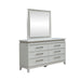 Reflections Dresser & Mirror - Furniture 4 Less (Jacksonville, NC)