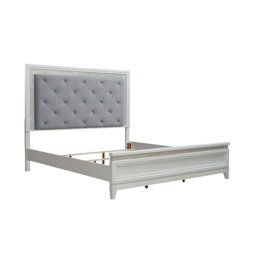 Reflections King Uph Bed - Furniture 4 Less (Jacksonville, NC)