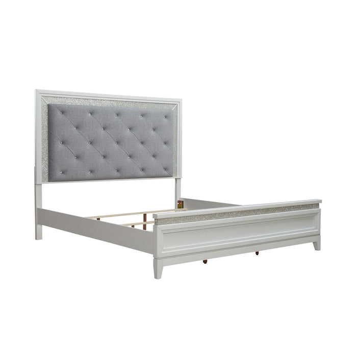 Reflections King Uph Bed - Furniture 4 Less (Jacksonville, NC)