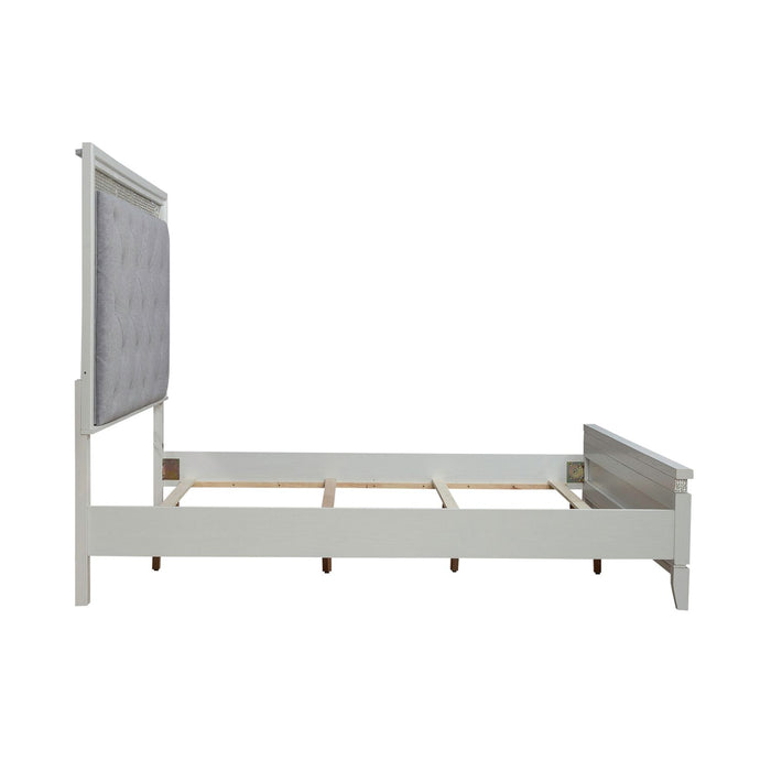 Reflections King Uph Bed - Furniture 4 Less (Jacksonville, NC)