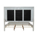 Reflections King Uph Bed - Furniture 4 Less (Jacksonville, NC)