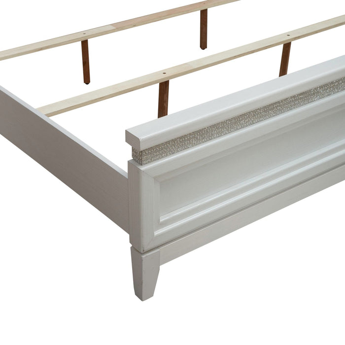 Reflections King Uph Bed - Furniture 4 Less (Jacksonville, NC)