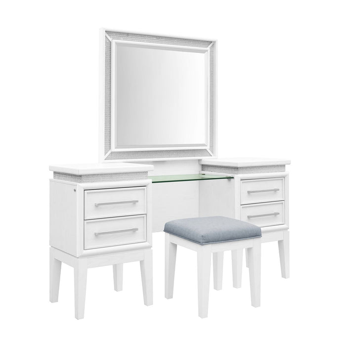 Reflections 3 Piece Vanity Set - Furniture 4 Less (Jacksonville, NC)