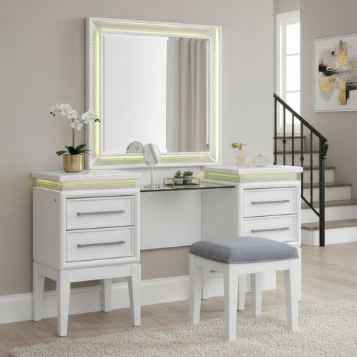 Reflections 3 Piece Vanity Set - Furniture 4 Less (Jacksonville, NC)