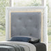 Reflections Twin Uph Panel HB w/ Lights - Furniture 4 Less (Jacksonville, NC)