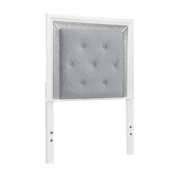 Reflections Twin Uph Panel HB w/ Lights - Furniture 4 Less (Jacksonville, NC)