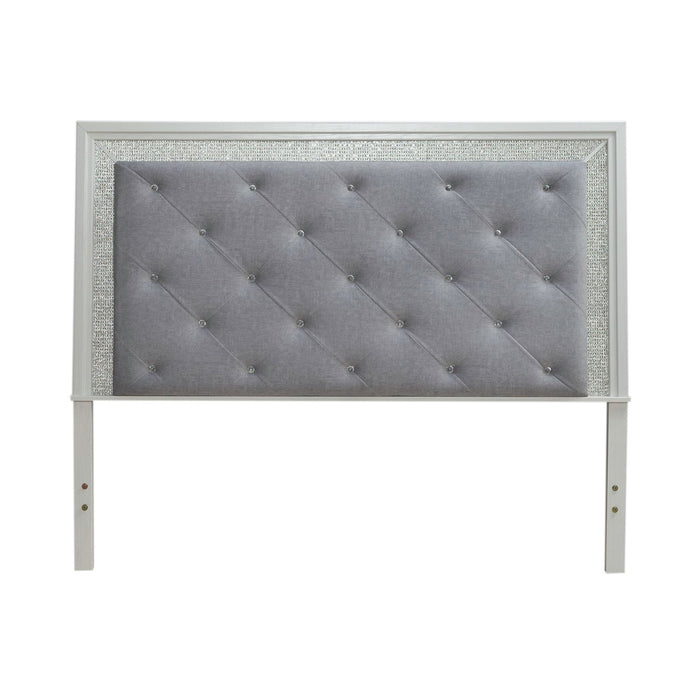 Reflections King Uph Panel HB w/ Lights - Furniture 4 Less (Jacksonville, NC)