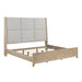 Brentwood King California Uph Bed - Furniture 4 Less (Jacksonville, NC)