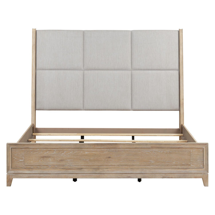Brentwood King California Uph Bed - Furniture 4 Less (Jacksonville, NC)