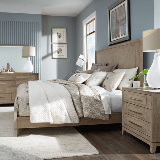 Brentwood Queen Panel Bed, Dresser & Mirror, Night Stand - Furniture 4 Less (Jacksonville, NC)